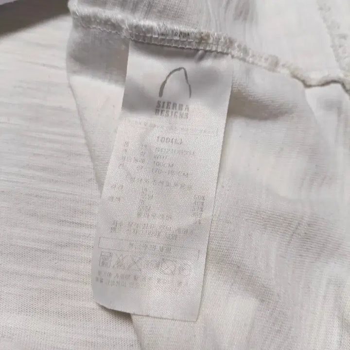 [BUNJANG] Sierra Designs White Pocket T-Shirt / [L] 시에라 디자인(Sierra Designs) 화이트 포켓 티셔츠