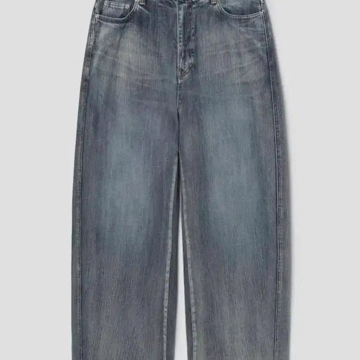 [BUNJANG] Juun.J 26SS Signal Denim Cat Brush Pants / 준지 26ss 시그널 데님 캣브러쉬 팬츠 48