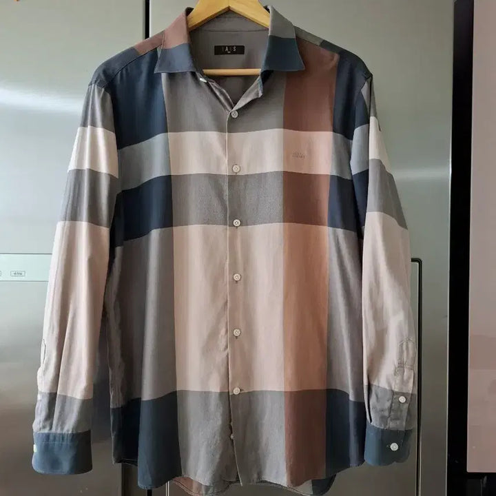 [SOLD OUT] 닥스 체크 패턴 긴팔 셔츠