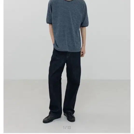 [BUNJANG] Blankroom Striped T-shirt / 블랭크룸 티셔츠