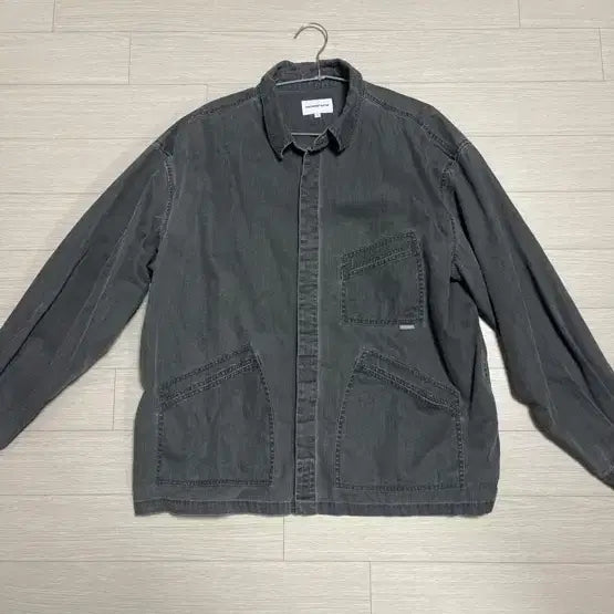 [BUNJANG] Espionage Black Shirt Jacket / 에스피오나지 셔츠