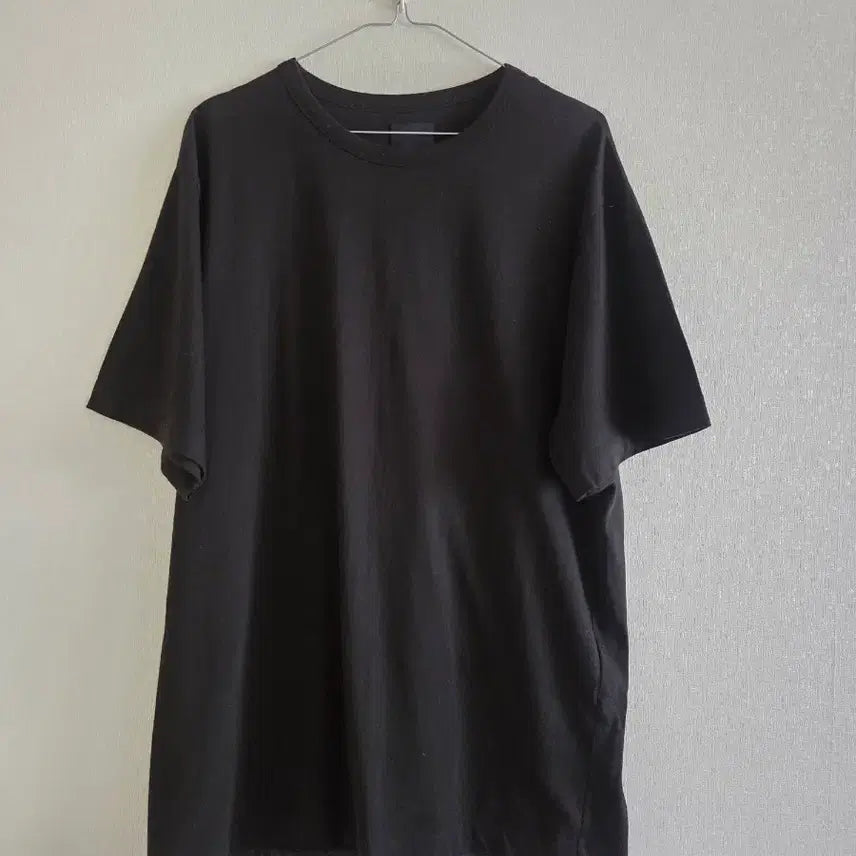 [BUNJANG] Juun.J Black Short Sleeve T-shirt / 준지  블랙 반팔 티셔츠