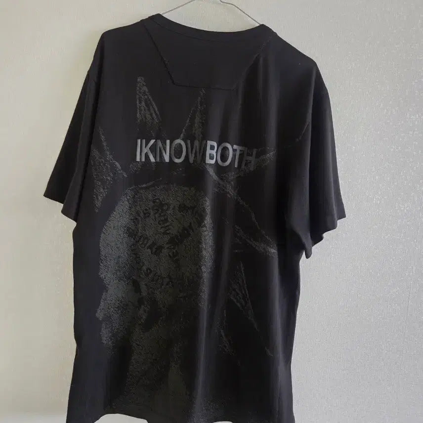[BUNJANG] Juun.J Black Short Sleeve T-shirt / 준지  블랙 반팔 티셔츠