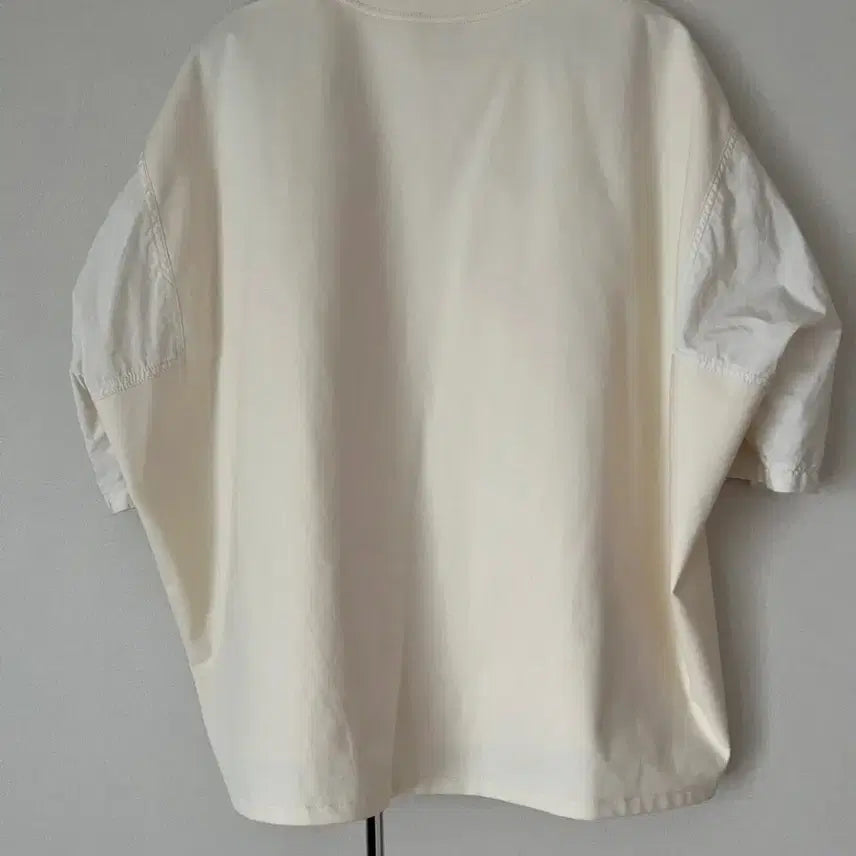 [BUNJANG] The Cashmere Short Sleeve Blouse / 한섬 더캐시미어 반팔 블라우스 티