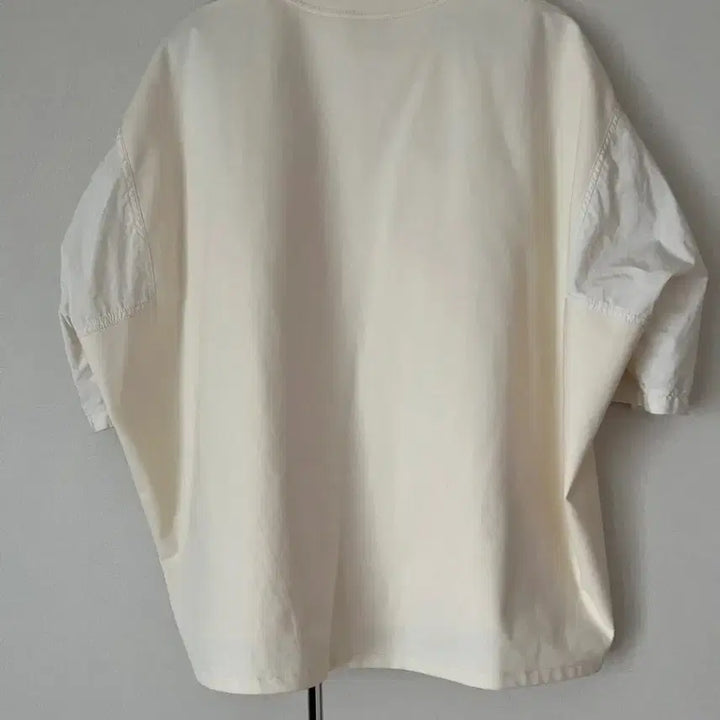 [BUNJANG] The Cashmere Short Sleeve Blouse / 한섬 더캐시미어 반팔 블라우스 티