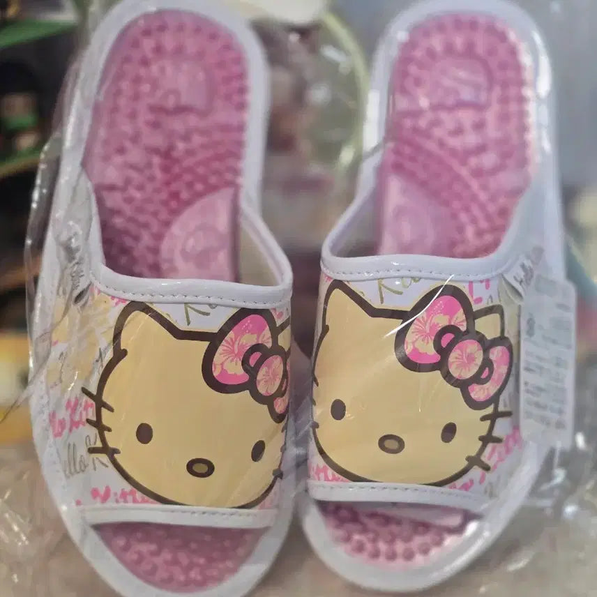 [SOLD OUT] 키티 지압 슬리퍼(정품)
