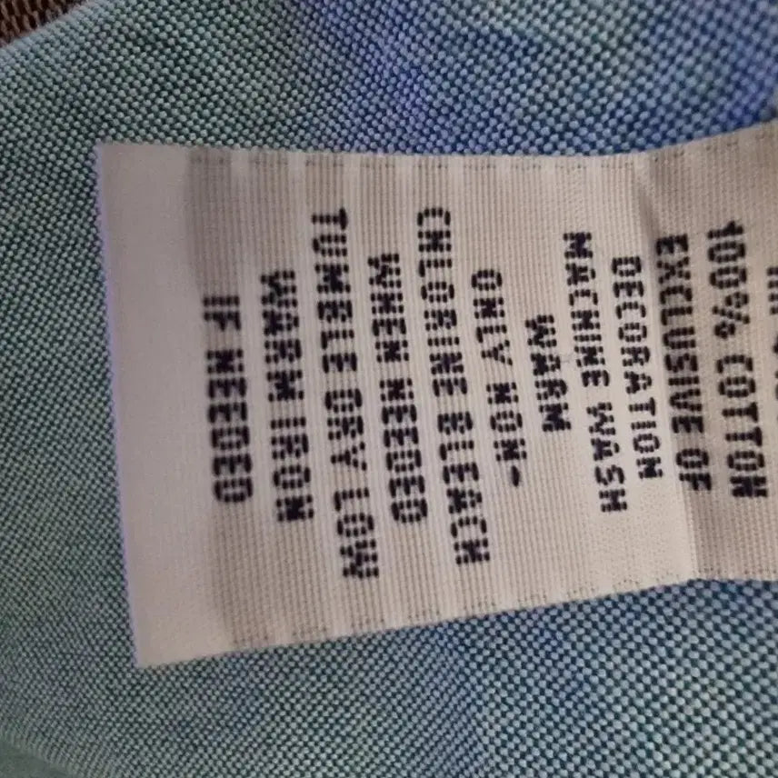 [BUNJANG] Polo Unisex Sky Blue Shirt XL / 폴로셔츠 남녀공용 사이즈XL
