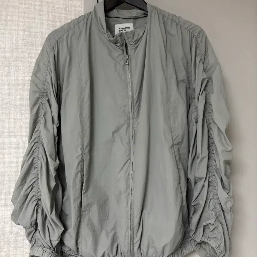 [BUNJANG] A Seconds Loose Fit Shirring Jacket / 에이세컨즈 루즈핏 셔링 간절기점퍼 아우터