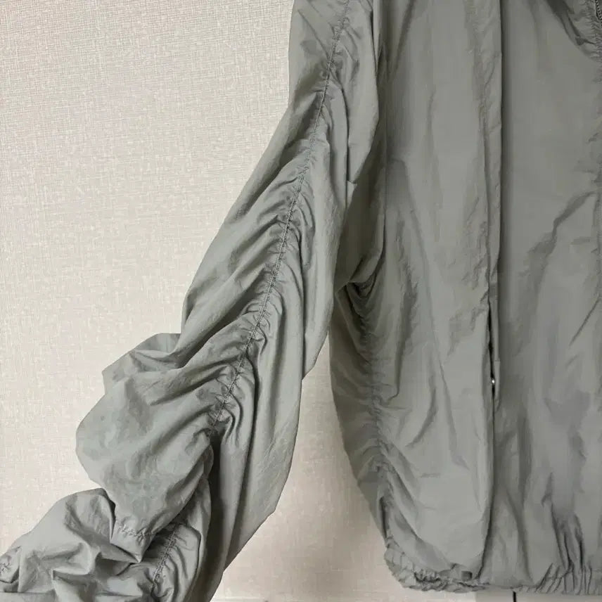 [BUNJANG] A Seconds Loose Fit Shirring Jacket / 에이세컨즈 루즈핏 셔링 간절기점퍼 아우터