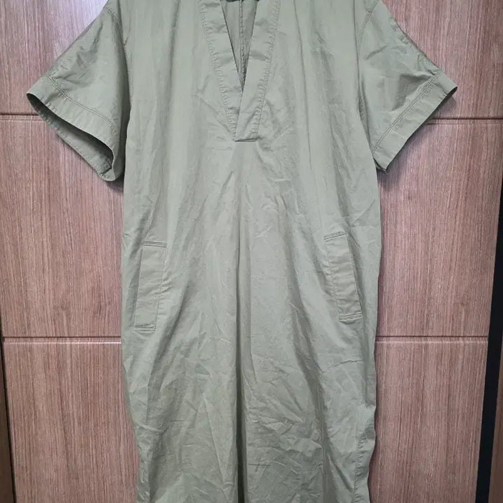 [BUNJANG] And Other Stories V-Neck Cotton Kaftan Dress / 앤아더스토리즈 브이넥 코튼 카프탄 원피스
