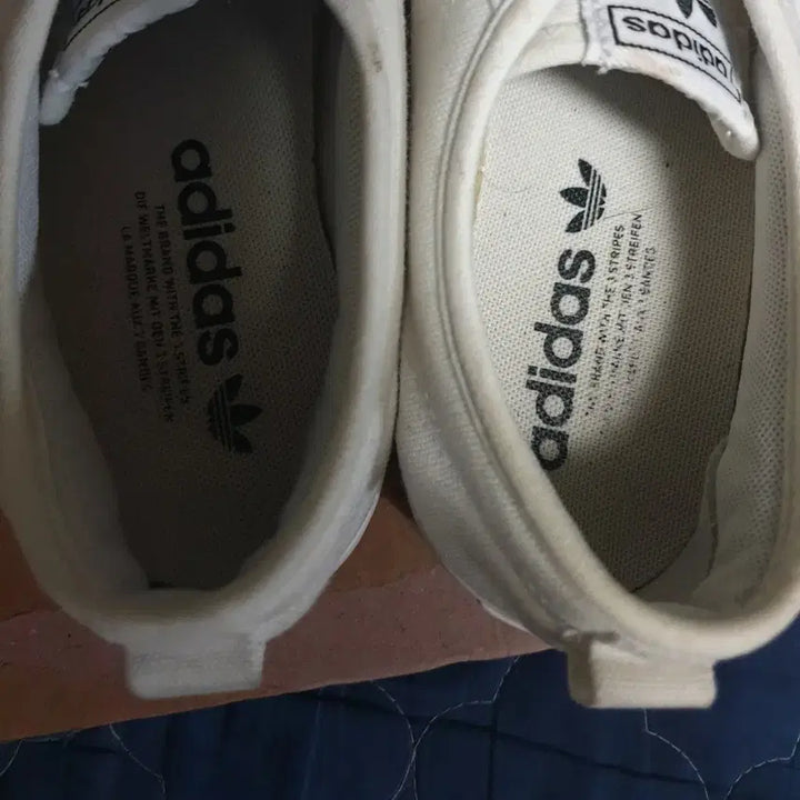 [BUNJANG] Adidas Nizza Trefoil Canvas Sneakers / 아디다스 니짜 트레포일 캔버스 스니커즈 (270) FW5184