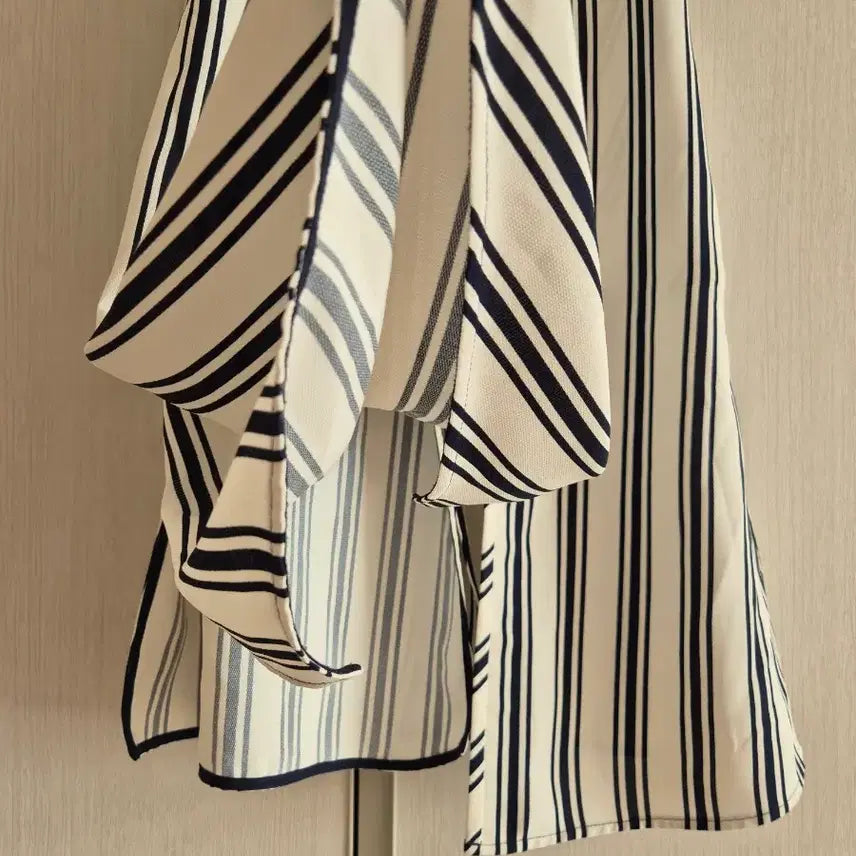 [BUNJANG] System Striped Long Skirt / 시스템