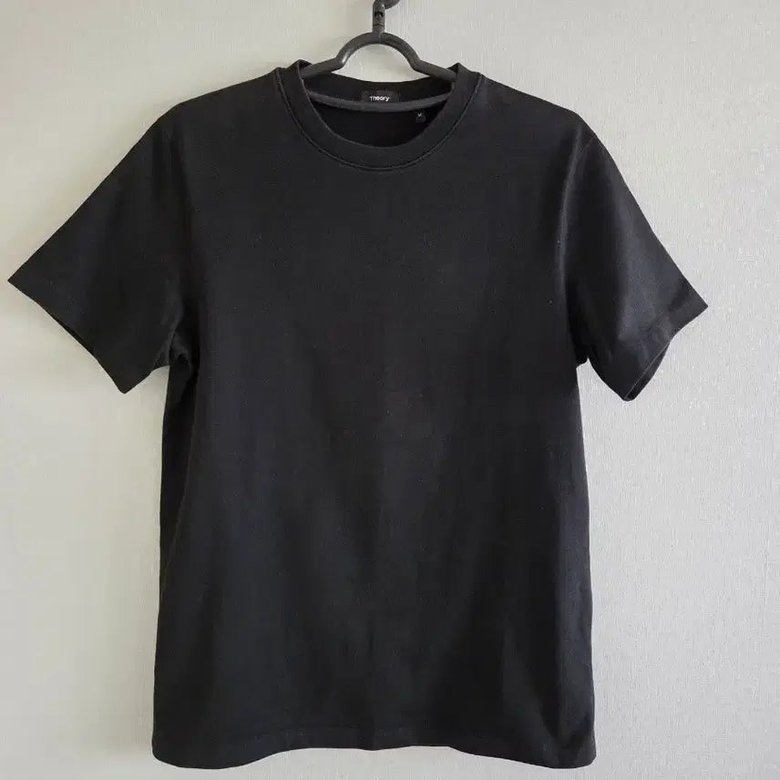 [BUNJANG] Theory Black Short Sleeve T-Shirt / Theory 띠어리 블랙 반팔 티셔츠