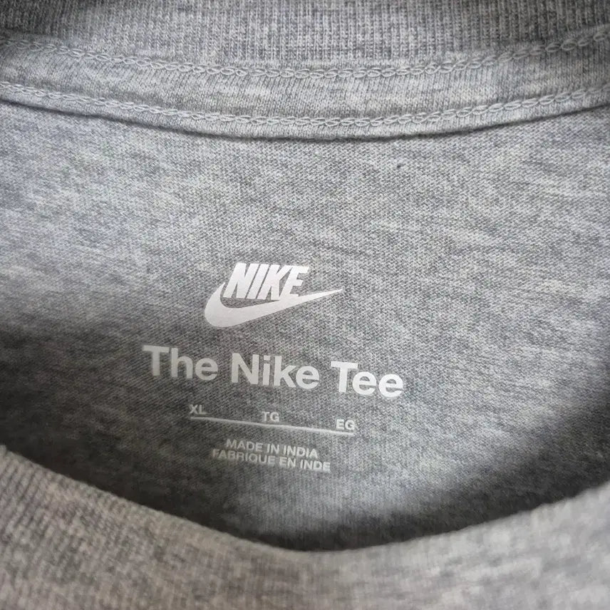 [BUNJANG] Nike N Logo Gray T-shirt / 나이키 N 로고 회색 티셔츠!최상품!