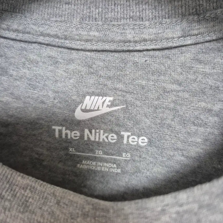 [BUNJANG] Nike N Logo Gray T-shirt / 나이키 N 로고 회색 티셔츠!최상품!
