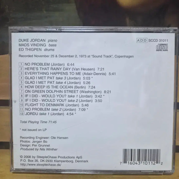 [BUNJANG] Duke Jordan Flight To Denmark CD / 듀크 조던 Flight To Denmark CD