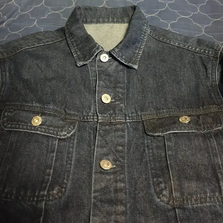 [BUNJANG] Lafarge Store Fine Raw Denim Set Indigo Blue (Top: M, Bottom: 30) / (품절)라퍼지스토어 파인 생지 데님 셋업 인디고 블루 (상:M 하:30)