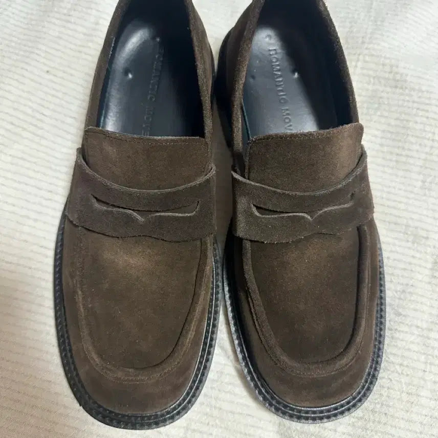 [SOLD OUT] 로맨틱무브 리얼브라운 스웨이드 로퍼
