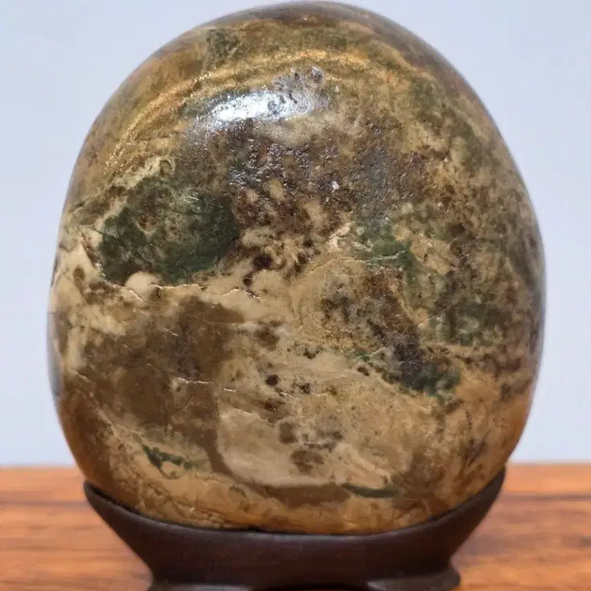 [BUNJANG] Antique Stone with Angel Motif / 26042619 천사 문양이 재미있는 해석 수석 팝니다