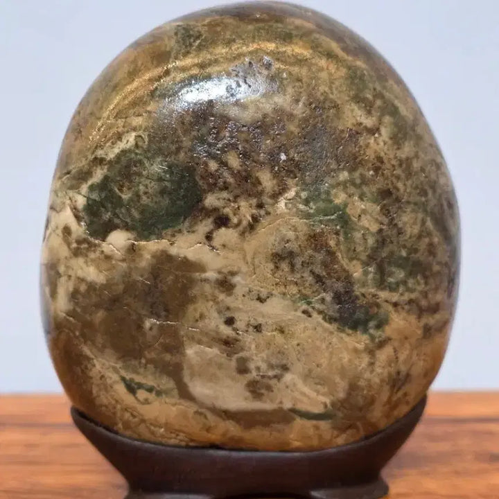 [BUNJANG] Antique Stone with Angel Motif / 26042619 천사 문양이 재미있는 해석 수석 팝니다