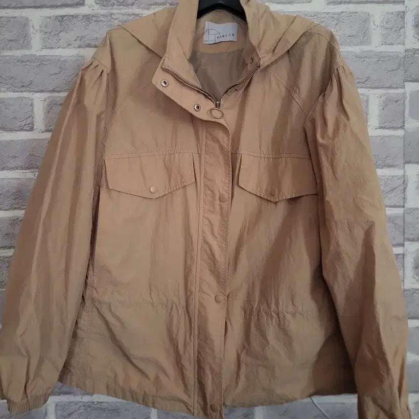 [BUNJANG] Vanilla.B Hooded Jumper Beige 66 / 바닐라비 후드점퍼 베이지66/알뜰한여우