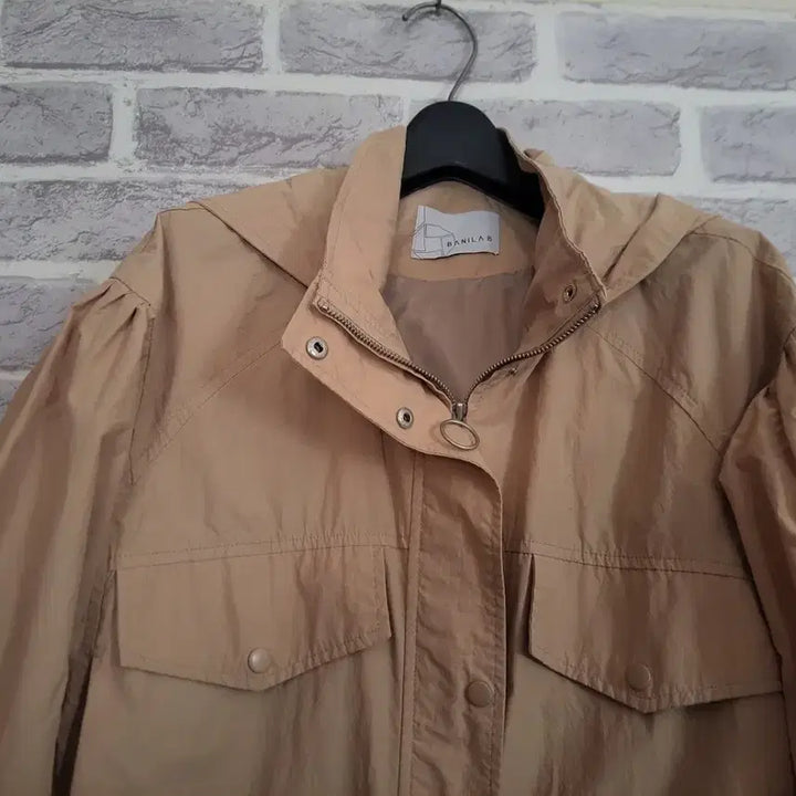 [BUNJANG] Vanilla.B Hooded Jumper Beige 66 / 바닐라비 후드점퍼 베이지66/알뜰한여우