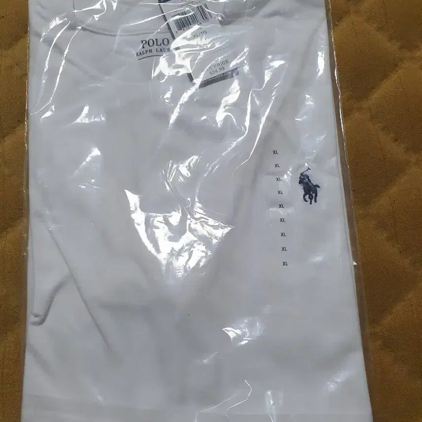 [BUNJANG] Polo Ralph Lauren White T-shirt XL / 폴로 랄프로렌 흰색 반팔티 XL 새상품