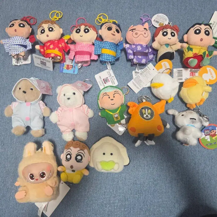 [BUNJANG] Character Doll Keyring Collection / 캐릭터 인형 키링 모음