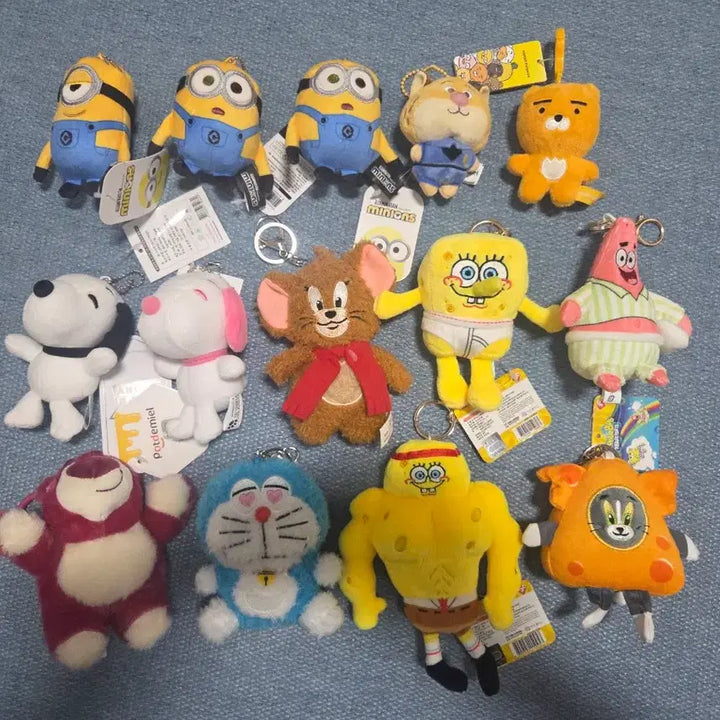 [BUNJANG] Character Doll Keyring Collection / 캐릭터 인형 키링 모음