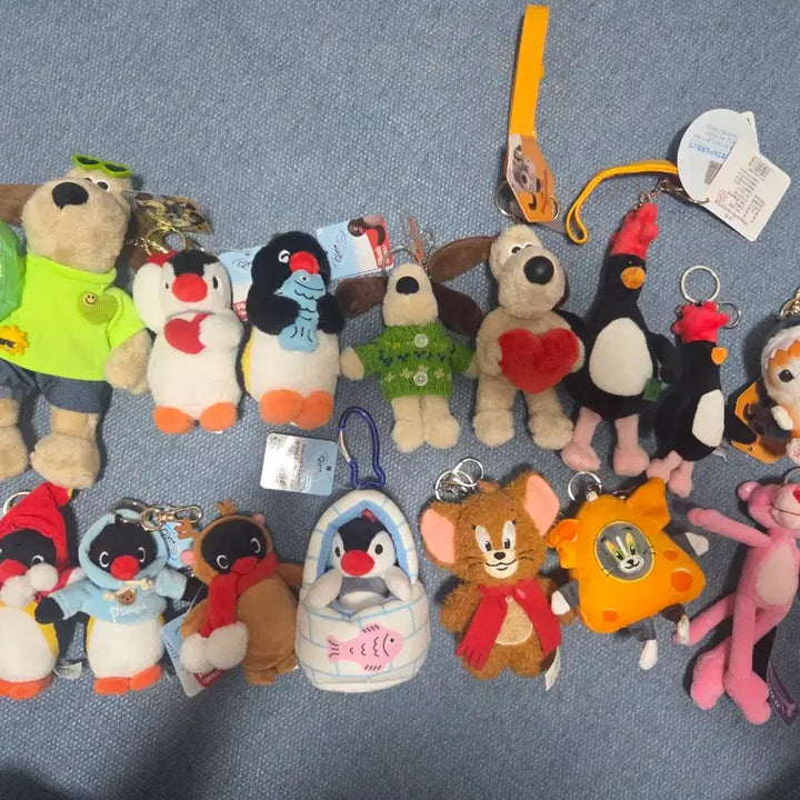 [BUNJANG] Character Doll Keyring Collection / 캐릭터 인형 키링 모음