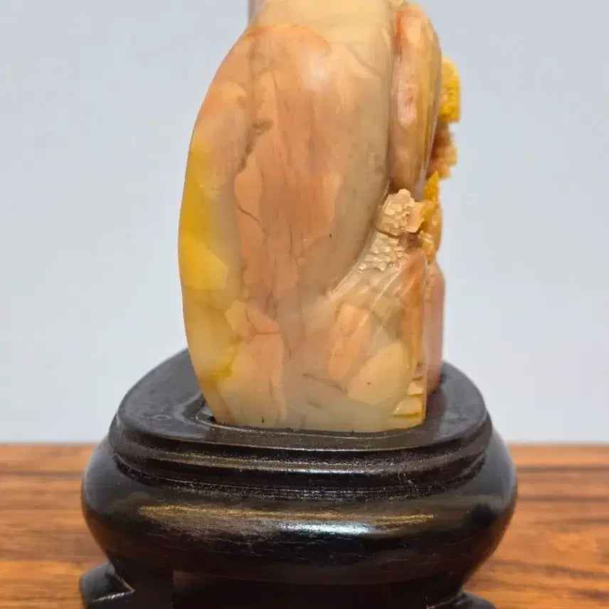 [BUNJANG] Jade Carving Mineral Suiseki / 26042620 디테일한 조각이 멋진 옥 조각 광물 수석 팝니다