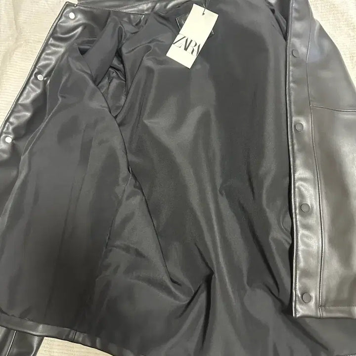 [BUNJANG] ZARA Leather Jacket L / 자라 가죽레더 자켓 L