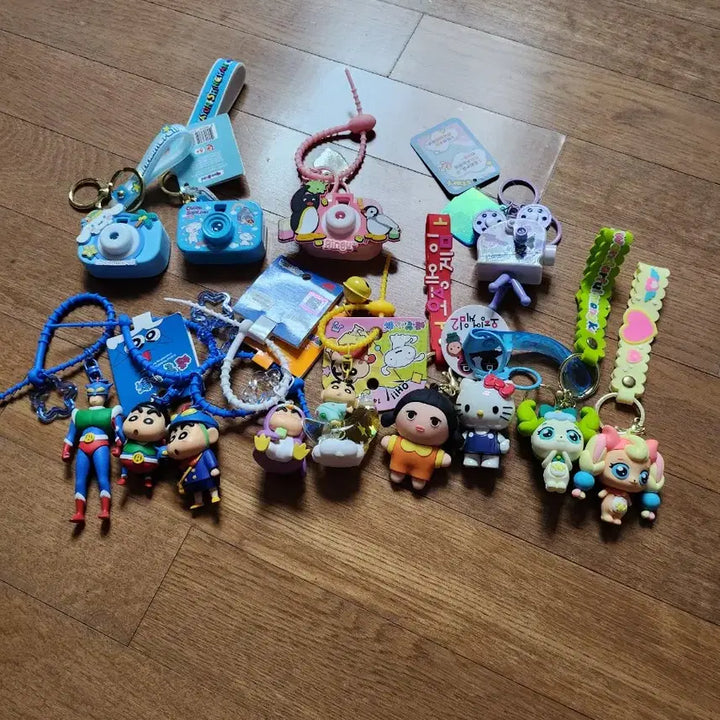 [BUNJANG] Character Plush Keyring Bundle / 캐릭터 인형 키링 모음.zip