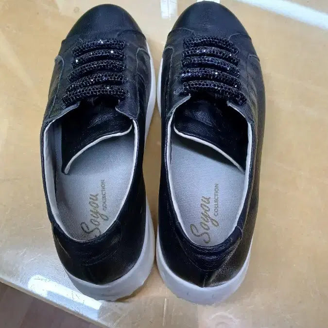 [BUNJANG] So You Casual Leather Sneakers / 여성신발 소유 캐주얼 가죽 운동화