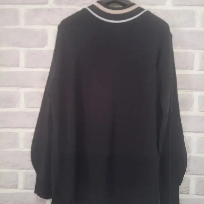 [BUNJANG] Slow Urban Ribbon Tie Black Knit Top / 슬로우어반 리본타이 블랙니트77/알뜰한여우