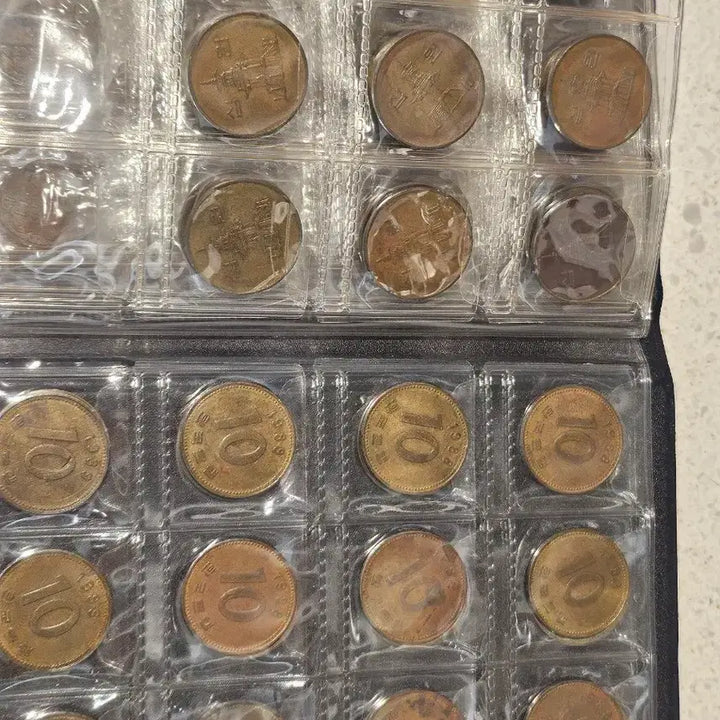 [BUNJANG] Korean 10 Won Brass Coin Collection / 한국 10원 황동화/구권 동전 컬렉션