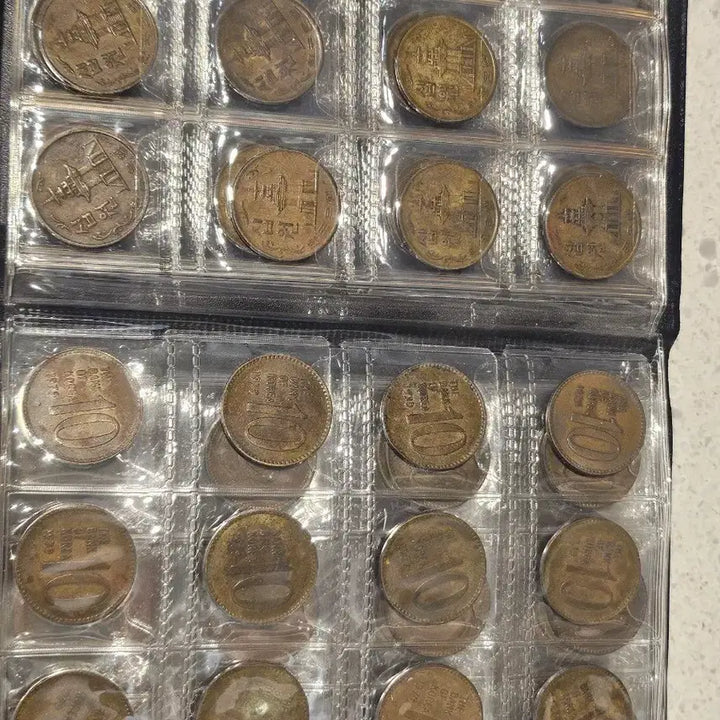 [BUNJANG] Korean 10 Won Brass Coin Collection / 한국 10원 황동화/구권 동전 컬렉션