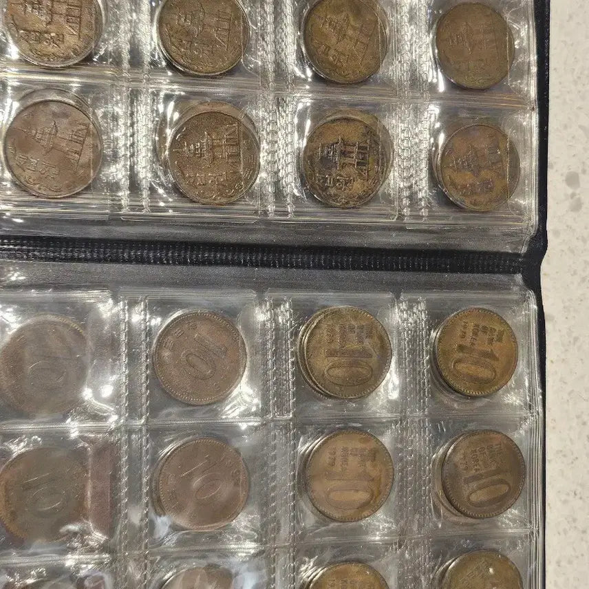[BUNJANG] Korean 10 Won Brass Coin Collection / 한국 10원 황동화/구권 동전 컬렉션