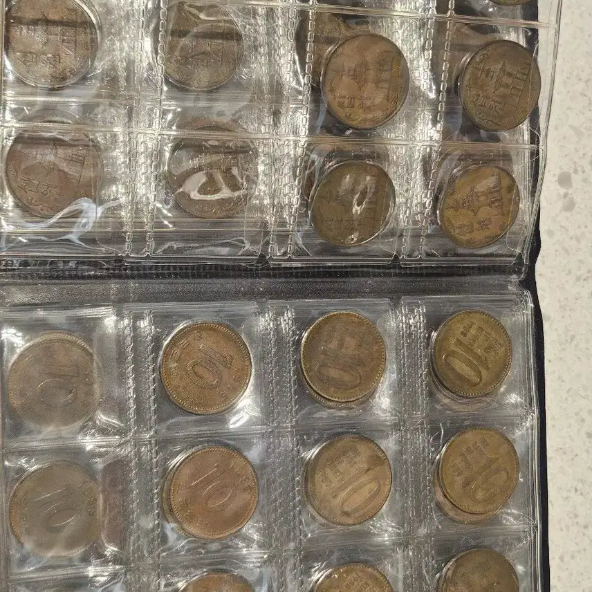 [BUNJANG] Korean 10 Won Brass Coin Collection / 한국 10원 황동화/구권 동전 컬렉션