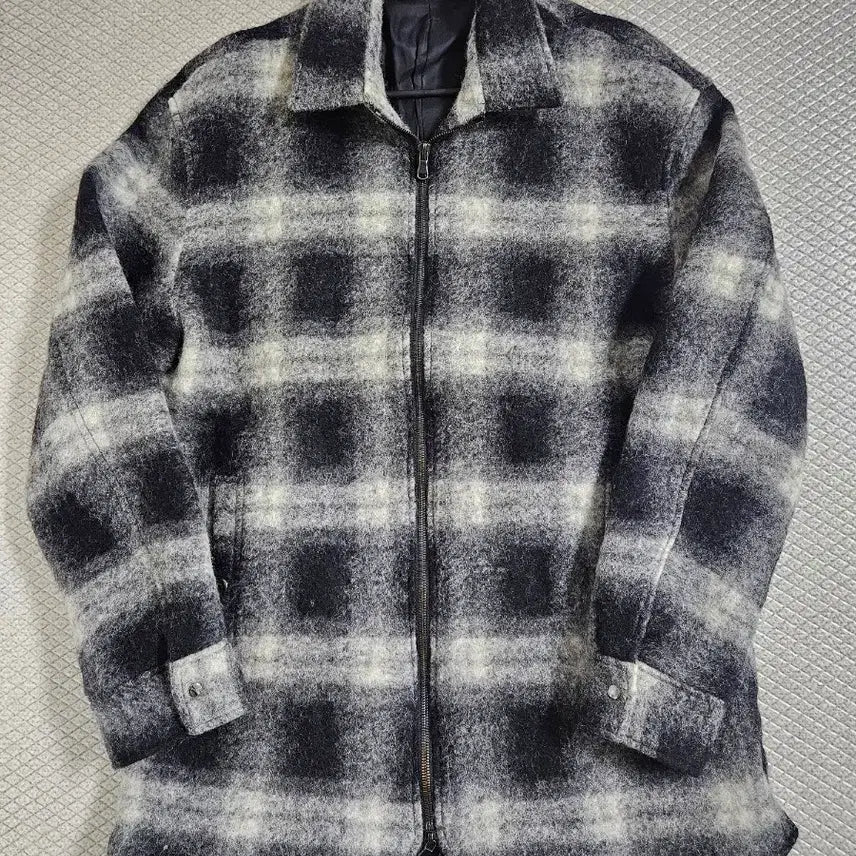 [BUNJANG] Solid Homme Checkered Shirt Jacket / 솔리드옴므 체크 셔츠 자켓 48
