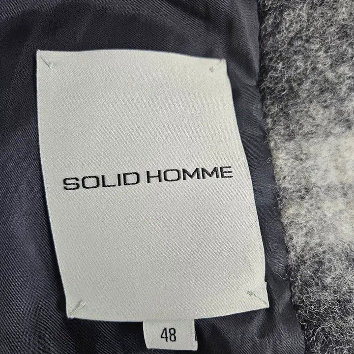 [BUNJANG] Solid Homme Checkered Shirt Jacket / 솔리드옴므 체크 셔츠 자켓 48