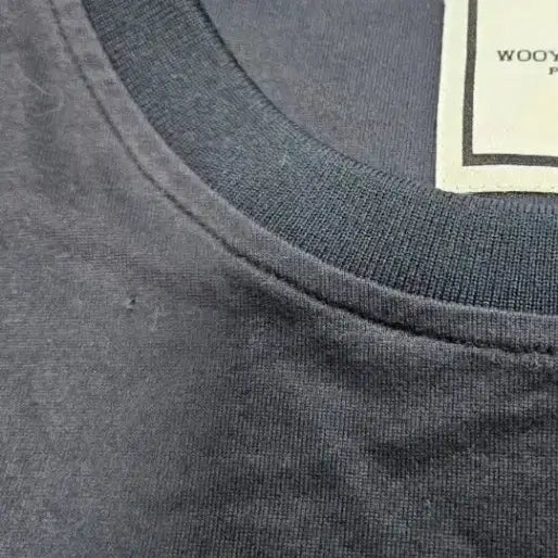 [BUNJANG] Wooyoungmi 48 Flower Back Logo T-shirt / 우영미 48 플라워 백로고반팔