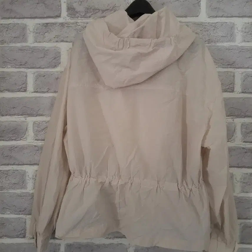 [SOLD OUT] 쉬즈미스 연베이지 홑겹 후드자켓55/알뜰한여우