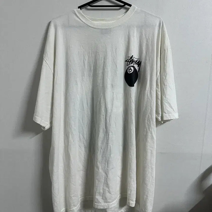 [SOLD OUT] 스투시 8볼 반팔 티셔츠 화이트
