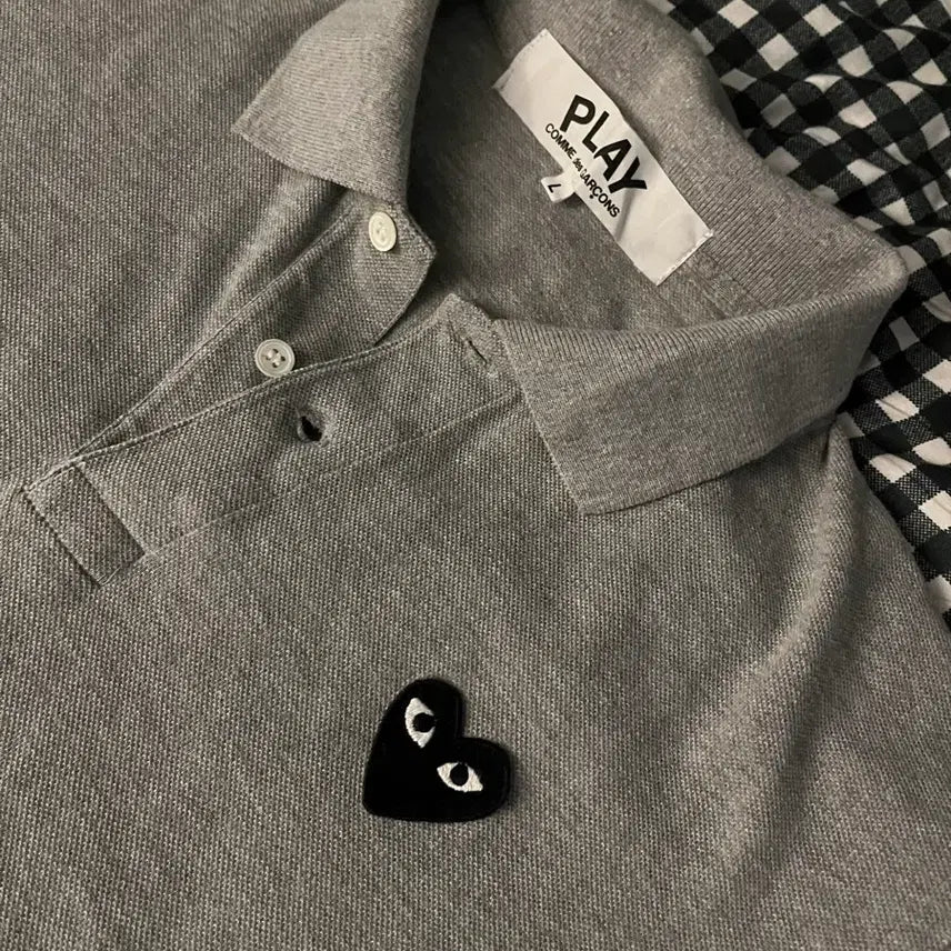 [SOLD OUT] 꼼데가르송 회색카라티