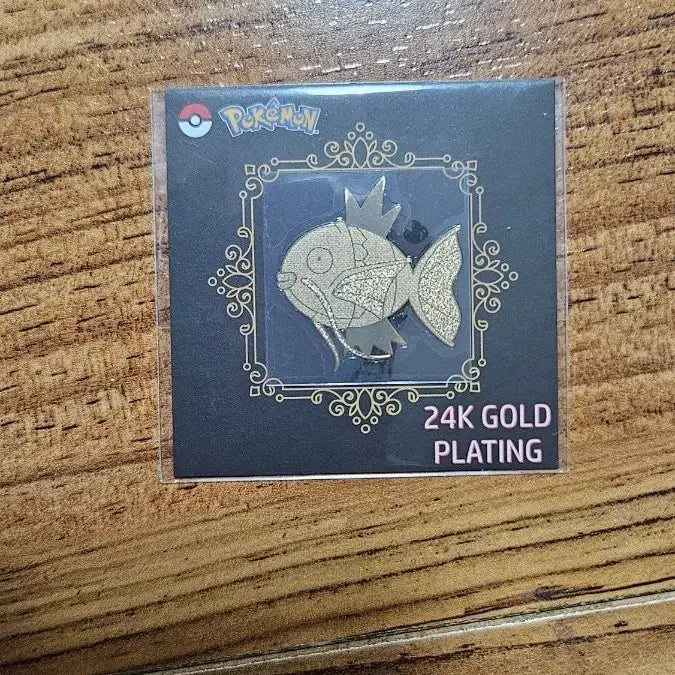 [SOLD OUT] 포켓몬 잉어킹 24K 금도금 스티커