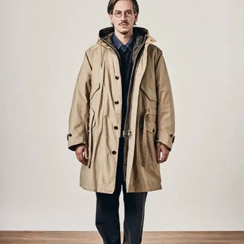 [BUNJANG] Espionage Jang Jin-ho Parka Olive (Size L) / 에스피오나지 장진호파카 올리브색상(L사이즈) 내피탈부착가능