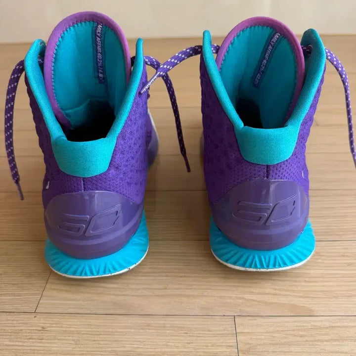 [BUNJANG] Under Armour Curry 1 Purple Basketball Shoes / 언더아머 커리1 퍼플 270