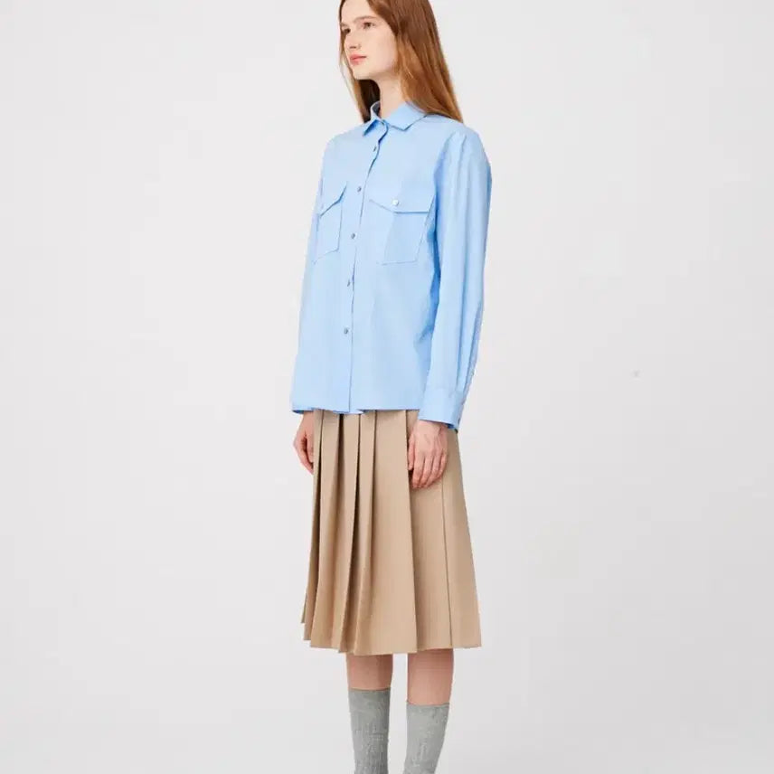 [BUNJANG] Moon Sun Pocket Classic Shirt / 문선 포켓 클래식 셔츠 (새상품)