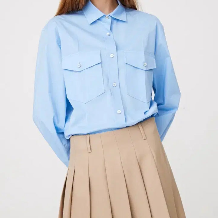 [BUNJANG] Moon Sun Pocket Classic Shirt / 문선 포켓 클래식 셔츠 (새상품)